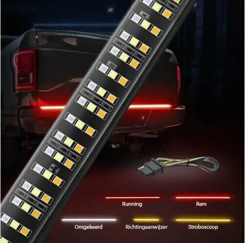 Tailgate Strip Light™ | Verhoog je zichtbaarheid op de weg