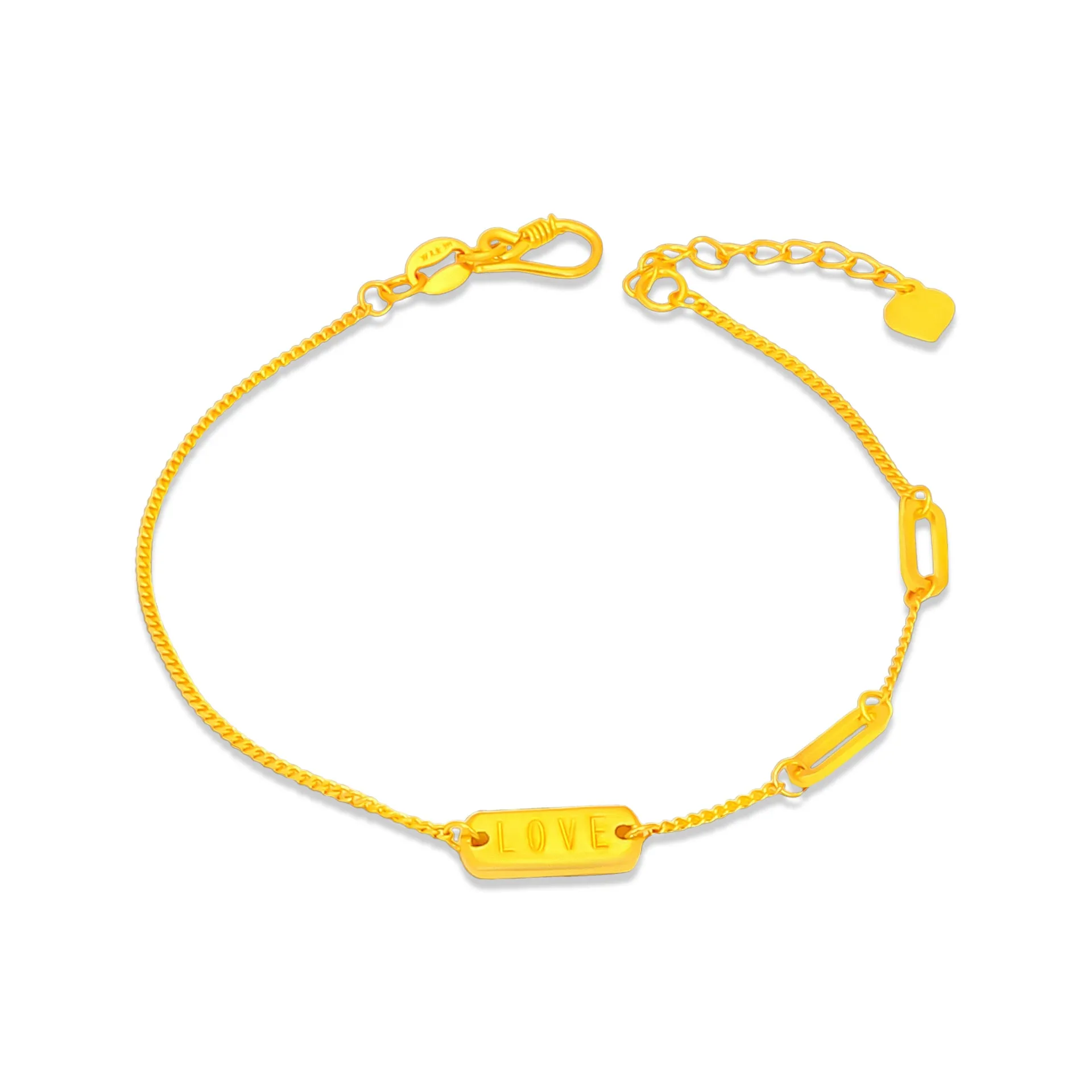 TAKA Jewellery 999 Pure Gold 5G Bracelet