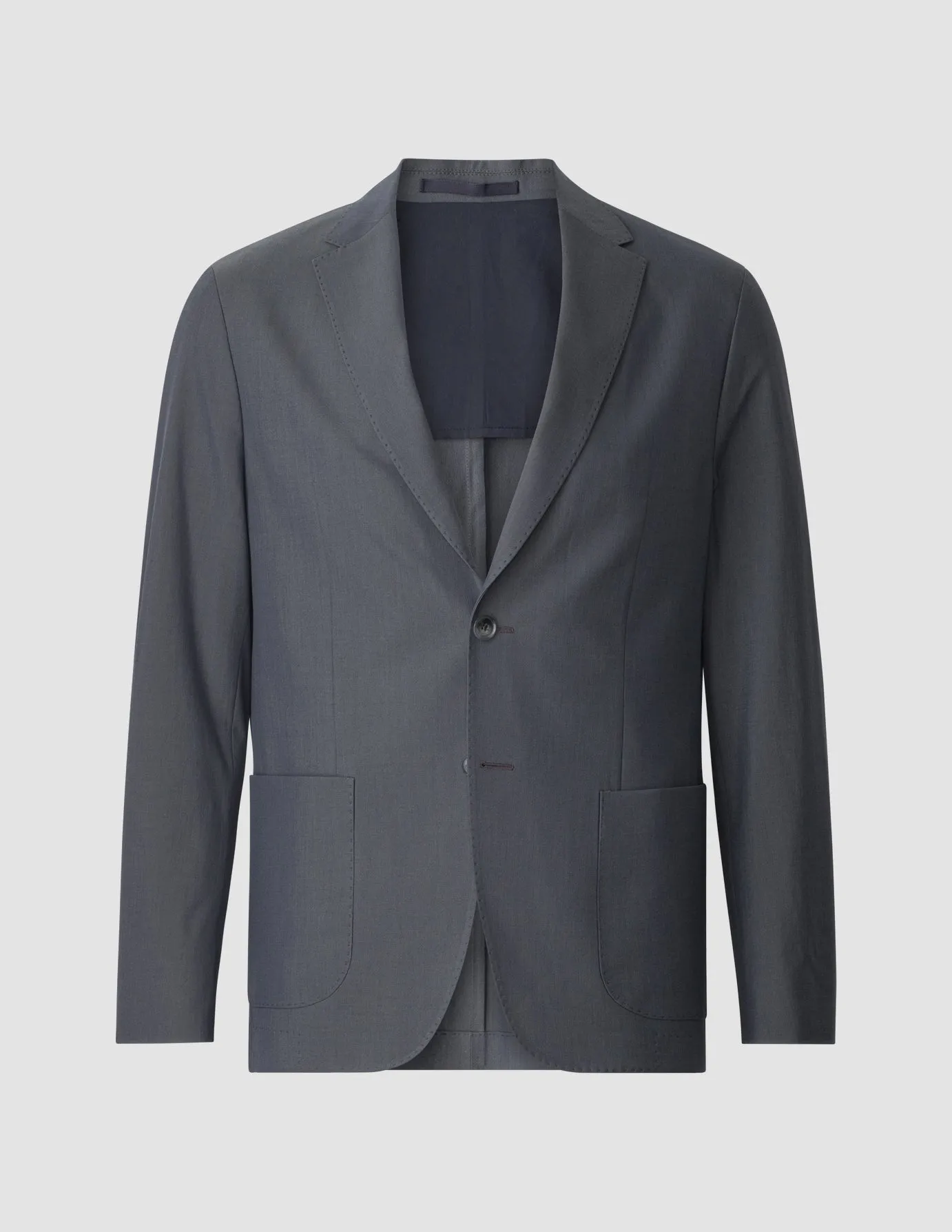 Tech Linen Blazer Navy