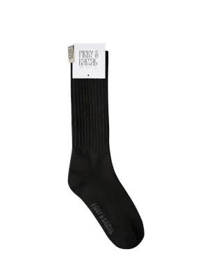 The Slouchy Sock LITE - Black