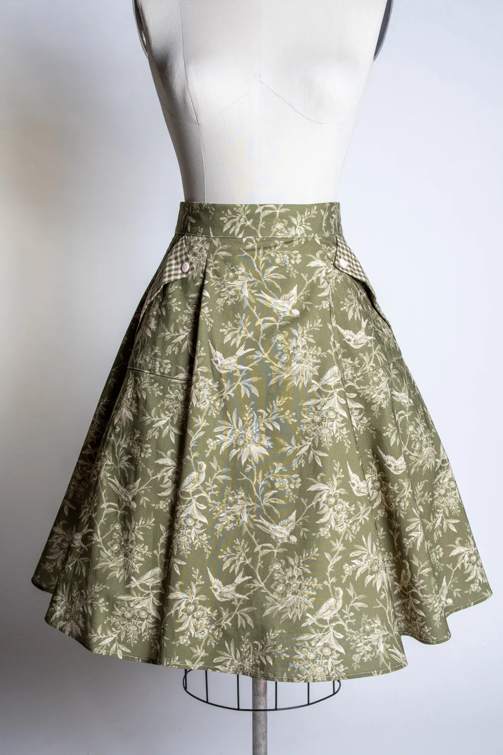 Twirl Skirt - Toile Songbird