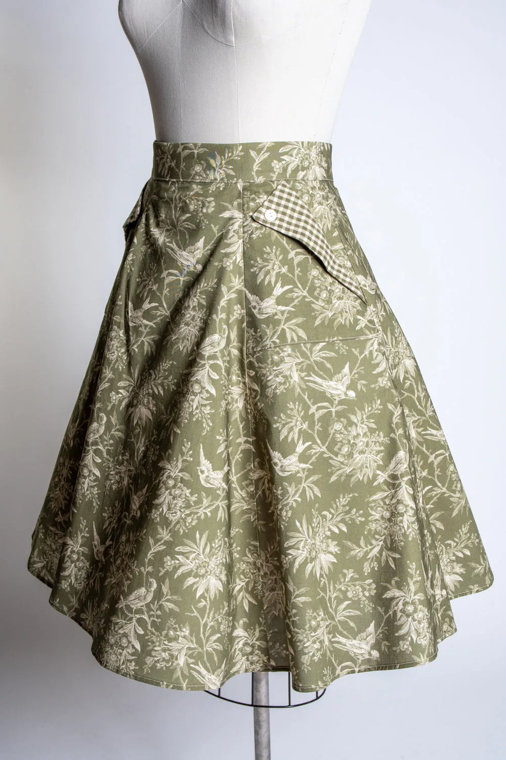 Twirl Skirt - Toile Songbird