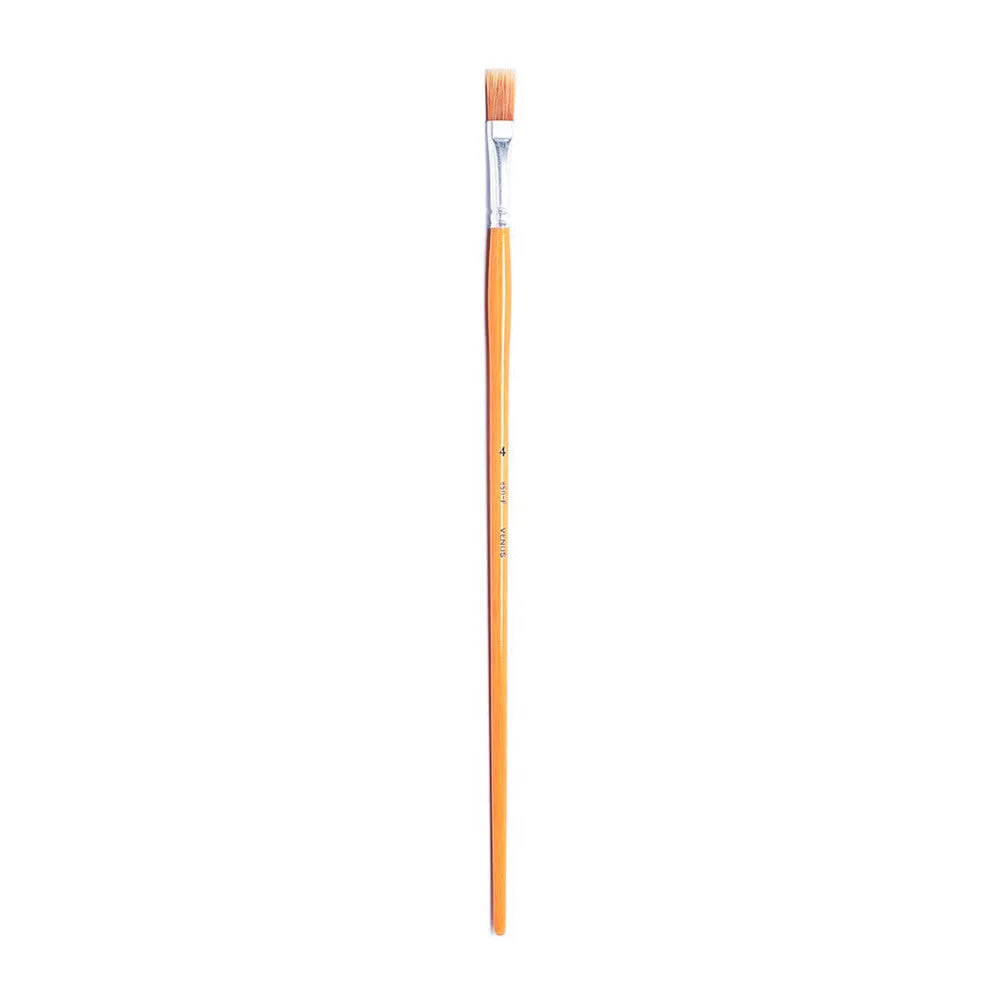 Venus Nylon Flat Brush - Size 4