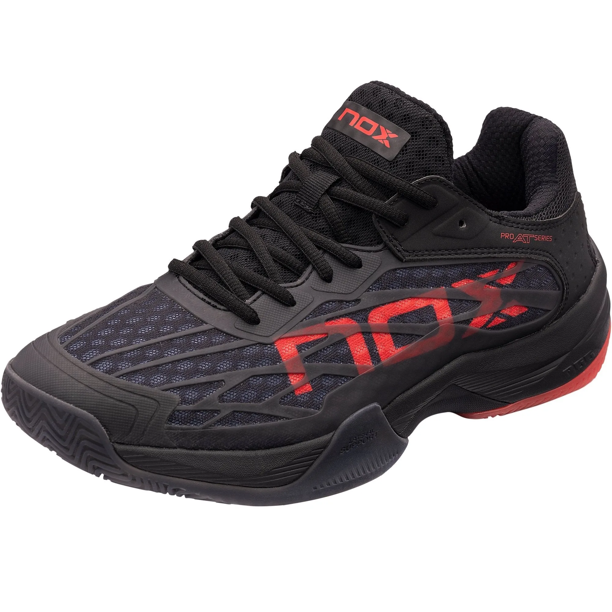 Zapatillas de pádel Nox AT10 LUX Negro/Rojo